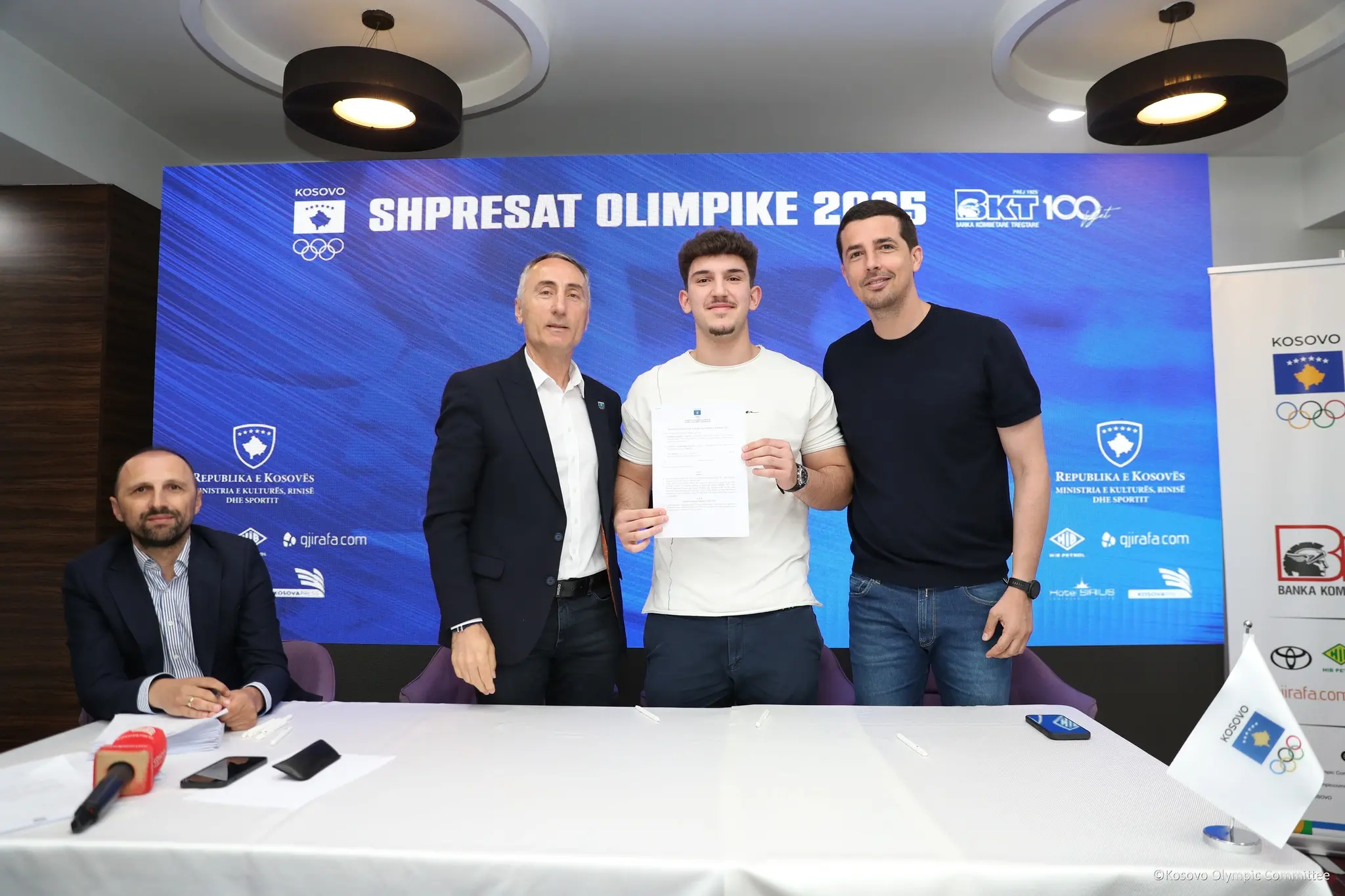 Nënshkruhen kontratat për Shpresat Olimpike 2025